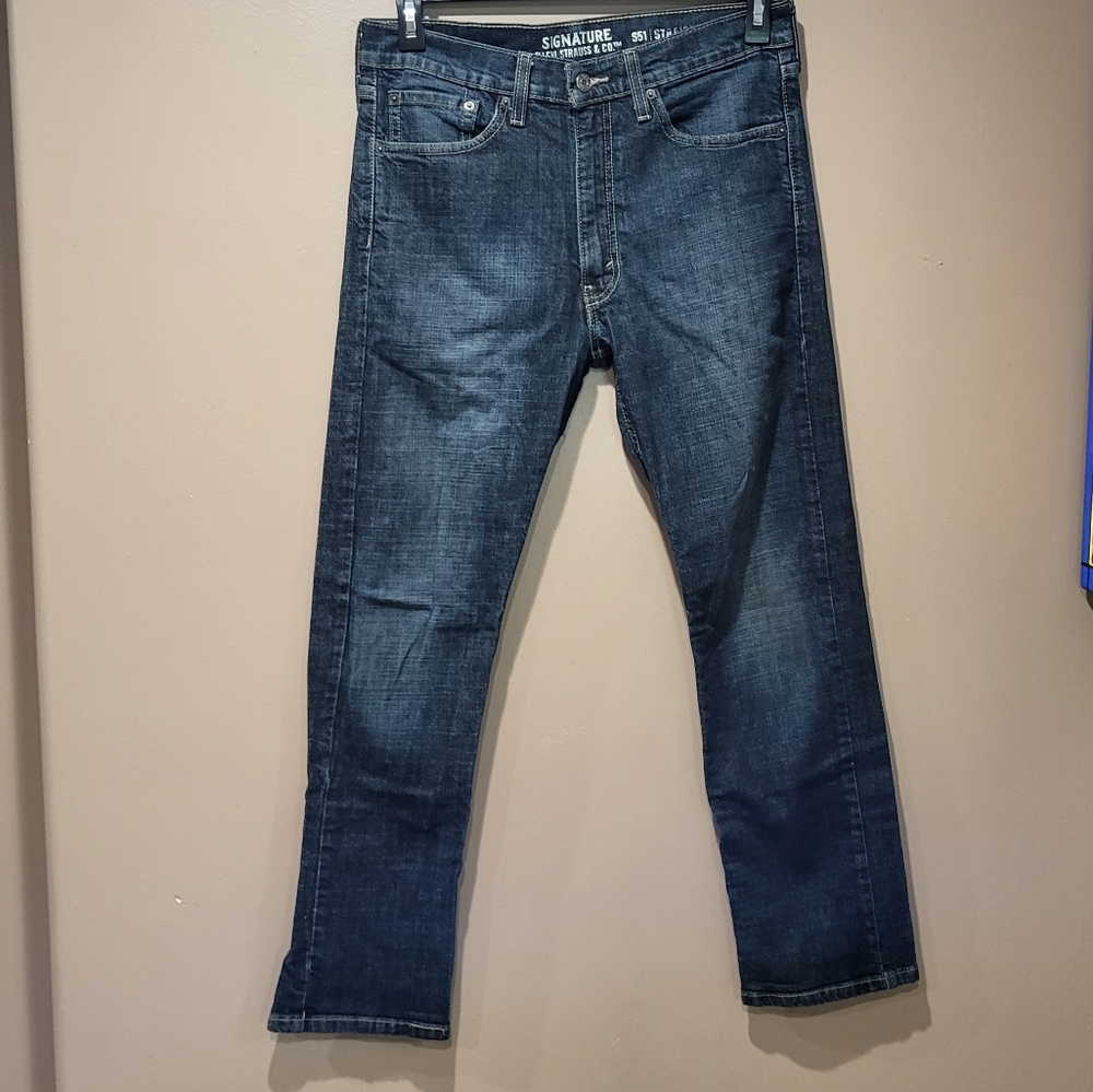 *3/$30 Sale* Levi Strauss & Co Men’s Signature S51 Straight Fit Jeans 32x30